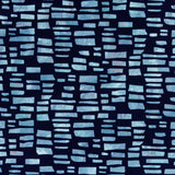 Fusion flock (wp) - # 03 blue dusk- Maxwell Wallpaper By The 11 Yard Roll