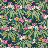 Rhododendron (wp) - # 01 magenta- Maxwell Wallpaper By The 11 Yard Roll