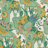 Pineapple garden (wp) - # 02 verde- Maxwell Wallpaper By The 11 Yard Roll