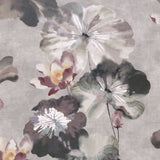 Water lilies (wp) - # 06 chamomile- Maxwell Wallpaper By The 11 Yard Roll
