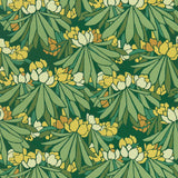 Rhododendron (wp) - # 02 yellow- Maxwell Wallpaper By The 11 Yard Roll