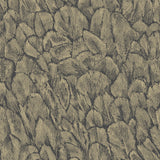Tranquil foil (wp) - # 01 jet- Maxwell Wallpaper By The 11 Yard Roll