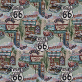 Charlotte - 1011 - Route 66 - Fabric by the Yard