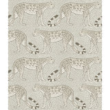 COLE & SON - LEOPARD WALK- BLACK & WHITE - Wallcovering by the Roll