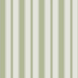 COLE & SON - CAMBRIDGE STRIPE- LEAF GREEN - Wallcovering by the Roll