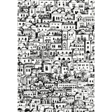 COLE & SON - MEDITERRANEA- WHITE/BLACK - Wallcovering by the Roll