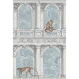 COLE & SON - PROCURATIE CON VISTA- STONE & POWDER BLUE - Wallcovering by the Roll