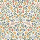 COLE & SON - COURT EMBROIDERY- CORAL - Wallcovering by the Roll