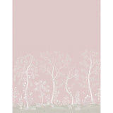 COLE & SON - SEASONAL WOODS SILK- ROSE - Wallcovering by the Piece