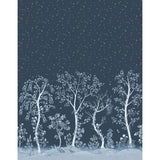 COLE & SON - SEASONAL WOODS- MIDNIGHT - Wallcovering by the Piece