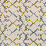 Interlock Trellis - Citrine - RM Coco - Fabric by the Yard