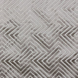 Kabuki Fret - Titanium - RM Coco - Fabric by the Yard