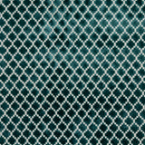 Pique Trellis - Turquoise - RM Coco - Fabric by the Yard