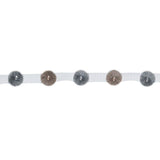 BD105 BORDER 1" - STERLING - RM Coco - Trim by the Yard