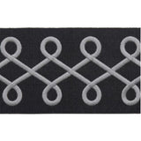 BD108 BORDER 3.125" - Charcoal - RM Coco - Trim by the Yard