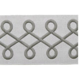 BD108 BORDER 3.125" - Silver - RM Coco - Trim by the Yard