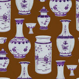 Ming Dynasty - Amethyst - RM Coco - Fabric by the Yard