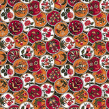 Cloisonné - Spice Road - RM Coco - Fabric by the Yard