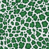 Leopard Dance - Clover - RM Coco - Fabric by the Yard