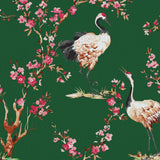 Manchurian - Emerald - RM Coco - Fabric by the Yard