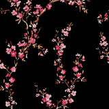 Manchurian Blossoms - Onyx - RM Coco - Fabric by the Yard