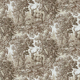 Staghorn Toile - Chestnut - RM Coco - Fabric by the Yard