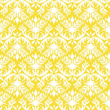 Double Dutch Damask Reversal - Goldenrod - RM Coco - Fabric by the Yard