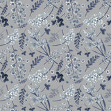 Wildflower Mono - Blue Streak - RM Coco - Fabric by the Yard