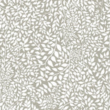 Leafy Reversal - Greige - RM Coco - Fabric by the Yard
