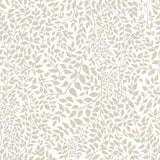 Leafy - White Linen - RM Coco - Fabric by the Yard