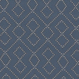Dashing Trellis - Bluestone - RM Coco - Fabric by the Yard