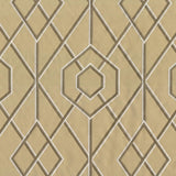 Diamond Fret - Golden Glow - RM Coco - Fabric by the Yard