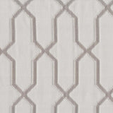 Nolita Trellis - Platinum - SATIN BACKGROUND IS FACE - SAMPLE ERROR - RM Coco - Fabric by the Yard