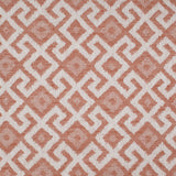 Anasazi Fret - Coral - RM Coco - Fabric by the Yard
