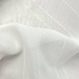 Candlefire Stripe Wide-Width FR Sheer - Snow - RM Coco - Fabric by the Yard