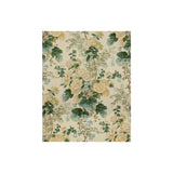 LEE JOFA - HOLLYHOCK HDB- LEMON/AQUA - Fabric by the Yard