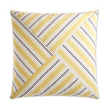 Ottoman Stripe Pillow - Yellow - DV Kap