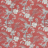 LEE JOFA - BEIJING BLOSSOM- CRIM/NAVY - Fabric by the Yard