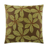 Tropical Leaf Pillow - Green - DV Kap
