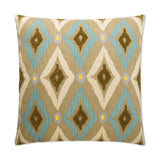 Modern Ikat Pillow - Pool - DV Kap