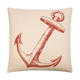 Adrift Pillow - Red - DV Kap