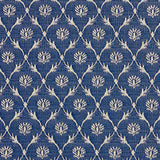 Charlotte - 2636 - Wedgewood/Trellis - Fabric by the Yard
