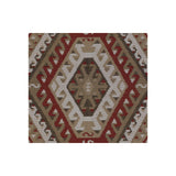 KRAVET COUTURE - RUSTIC KILIM- SUNDRIED RED - Fabric by the Yard