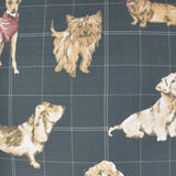 Dog Daze - Midnight - DV Kap - Fabric by the Yard
