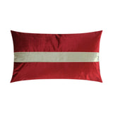 Iridescence Band Lumbar Pillow - Ruby - DV Kap