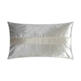 Iridescence Band Lumbar Pillow - Silver - DV Kap