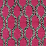 Fringed - Fuchsia - DV Kap - Fabric by the Yard