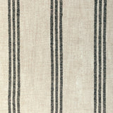 KRAVET COUTURE - KARPHI STRIPE- CHARCOAL - Fabric by the Yard