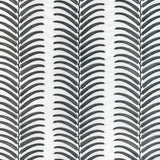 KRAVET COUTURE - PLANTAE- NOIR - Fabric by the Yard