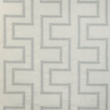 KRAVET DESIGN - ROMAN FRET- GREY - Fabric by the Yard
